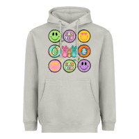 Moon Dust easter day smiley faces Heavyweight Hoodie - Artiststas