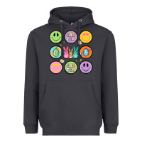 Smoke easter day smiley faces Heavyweight Hoodie - Artiststas
