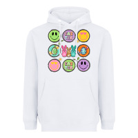 White easter day smiley faces Heavyweight Hoodie - Artiststas