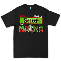 Black soccer nana with leopard Premium Tee - Zillion Design Studio