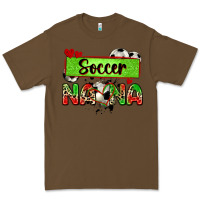 Cacao soccer nana with leopard Premium Tee - Zillion Design Studio