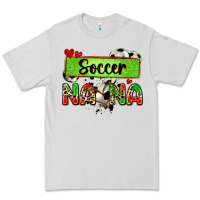 Dove Grey soccer nana with leopard Premium Tee - Zillion Design Studio