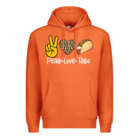 Carrot Peace Love Tacos Premium Hoodie - Bettercallsaul