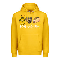 Lemon Peace Love Tacos Premium Hoodie - Bettercallsaul
