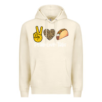 Tofu Peace Love Tacos Premium Hoodie - Bettercallsaul
