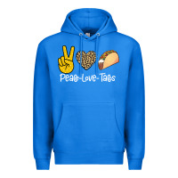 True Royal Peace Love Tacos Premium Hoodie - Bettercallsaul