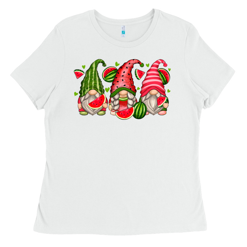 Watermelon Gnomes Ladies Tee by Zillion Design Studio | Teevron