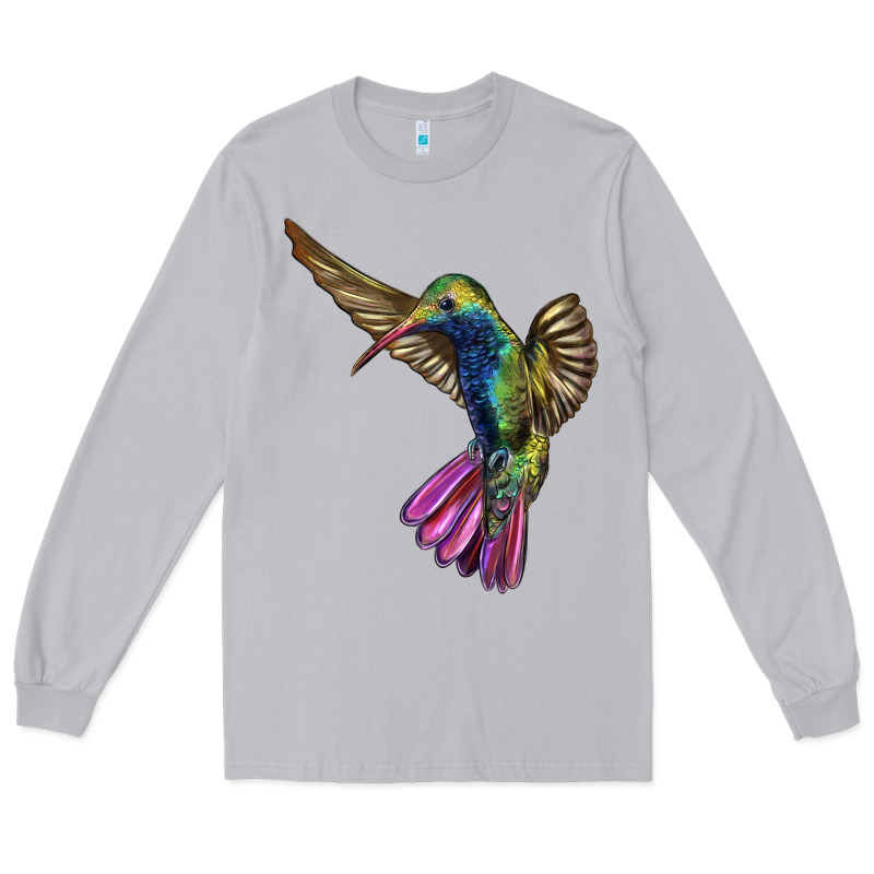Broad Billed Hummingbird Long Sleeve Tee by LillyAllenDesigns | Teevron