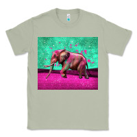Matcha colorful elephant Classic Tee - LillyAllenDesigns
