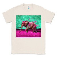 Natural colorful elephant Classic Tee - LillyAllenDesigns