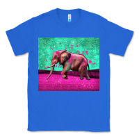 True Royal colorful elephant Classic Tee - LillyAllenDesigns