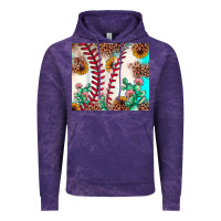 Cloud Purple baseball leopard turquoise cactus sunflower Vintage Hoodie - JahusDesignShop
