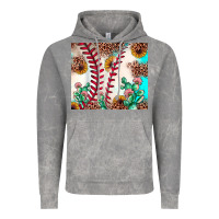 Cloud Rock baseball leopard turquoise cactus sunflower Vintage Hoodie - JahusDesignShop