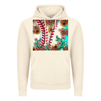 Vintage Artic baseball leopard turquoise cactus sunflower Vintage Hoodie - JahusDesignShop