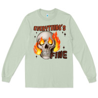 Matcha everythings fine Long Sleeve Tee - JahusDesignShop