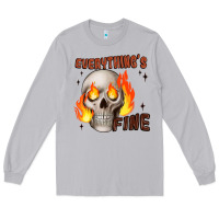 Moon Dust everythings fine Long Sleeve Tee - JahusDesignShop