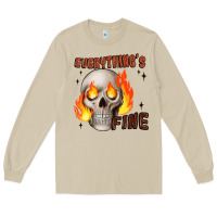 Mushroom everythings fine Long Sleeve Tee - JahusDesignShop