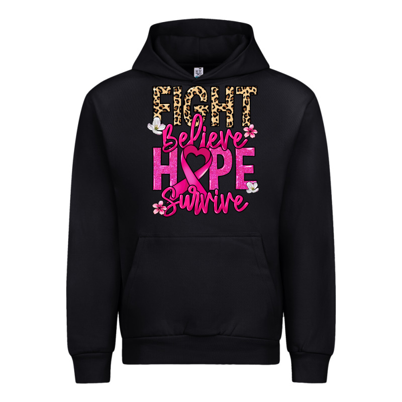 Fight Believe Hope Survive Cancer Awareness Urban Hoodie by HowdyJamesFarm | Teevron