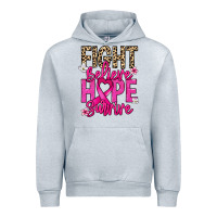 Heather Grey Fight believe hope survive Cancer Awareness Urban Hoodie - HowdyJamesFarm