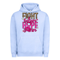 Pigment Grape Ice Fight believe hope survive Cancer Awareness Urban Hoodie - HowdyJamesFarm