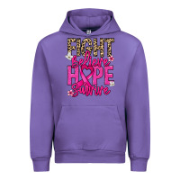 Tulip Fight believe hope survive Cancer Awareness Urban Hoodie - HowdyJamesFarm