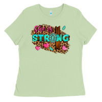 Matcha she is strong Ladies Tee - texasbilliewilder