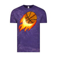 Cloud Purple basketball Vintage Tee - JahusDesignShop