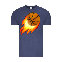 Vintage Denim basketball Vintage Tee - JahusDesignShop