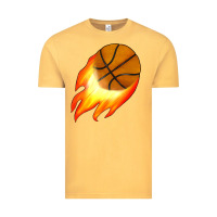 Vintage Mustard basketball Vintage Tee - JahusDesignShop