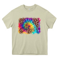 Mossy leopard tie dye background Heavy Core Tee - Zillion Design Studio