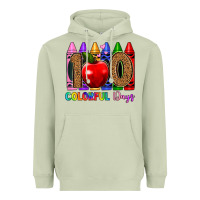 Matcha 100 colorful day s Heavyweight Hoodie - Artiststas