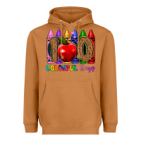 Meerkat 100 colorful day s Heavyweight Hoodie - Artiststas