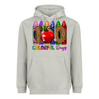 Moon Dust 100 colorful day s Heavyweight Hoodie - Artiststas