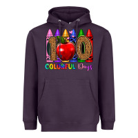 Plum 100 colorful day s Heavyweight Hoodie - Artiststas