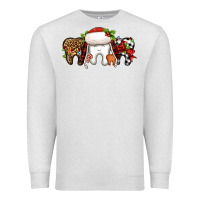 Oatmeal Heather Christmas teeth dentist Premium Sweatshirt - Jasminsmagicworld