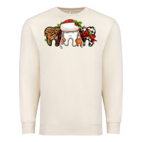Sandshell Christmas teeth dentist Premium Sweatshirt - Jasminsmagicworld