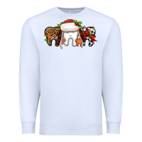 White Christmas teeth dentist Premium Sweatshirt - Jasminsmagicworld