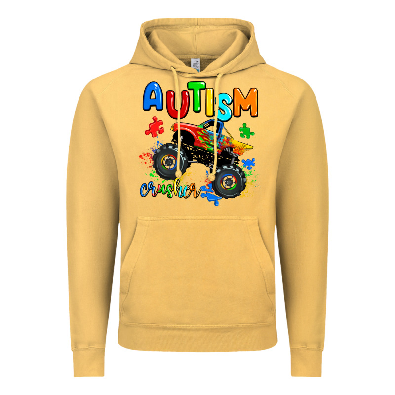 Autism Crusher Vintage Hoodie by AdoDesignShop | Teevron