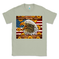 Matcha American Flag Eagle Classic Tee - LillyAllenDesigns