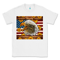White American Flag Eagle Classic Tee - LillyAllenDesigns