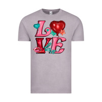 Vintage Zinc love with balloons Vintage Tee - AdoDesignShop