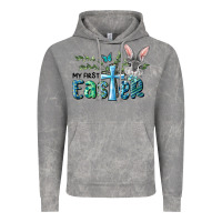 Cloud Rock My First Easter Bunny Boy Vintage Hoodie - RanaPortraitStore