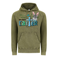 Vintage Olive My First Easter Bunny Boy Vintage Hoodie - RanaPortraitStore