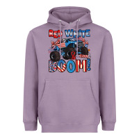 Lavender red white and boom 4th of july Heavyweight Hoodie - Artiststas