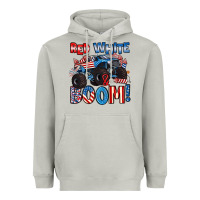 Red White And Boom 4th Of July Heavyweight Hoodie | Teevron