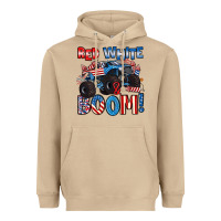 Mushroom red white and boom 4th of july Heavyweight Hoodie - Artiststas