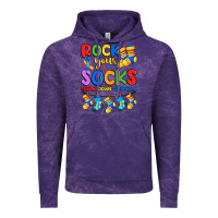 Cloud Purple rock your  world down syndrome Vintage Hoodie - Artiststas