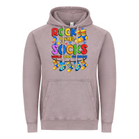 Vintage Zinc rock your  world down syndrome Vintage Hoodie - Artiststas