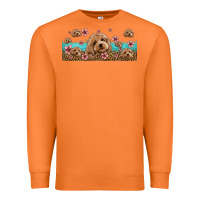 Carrot floral cockapoo Premium Sweatshirt - Jasminsmagicworld