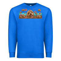 True Royal floral cockapoo Premium Sweatshirt - Jasminsmagicworld